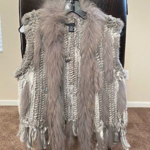 Rabbit Fur Vest